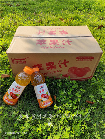 花季果園蘋(píng)果汁350ml
